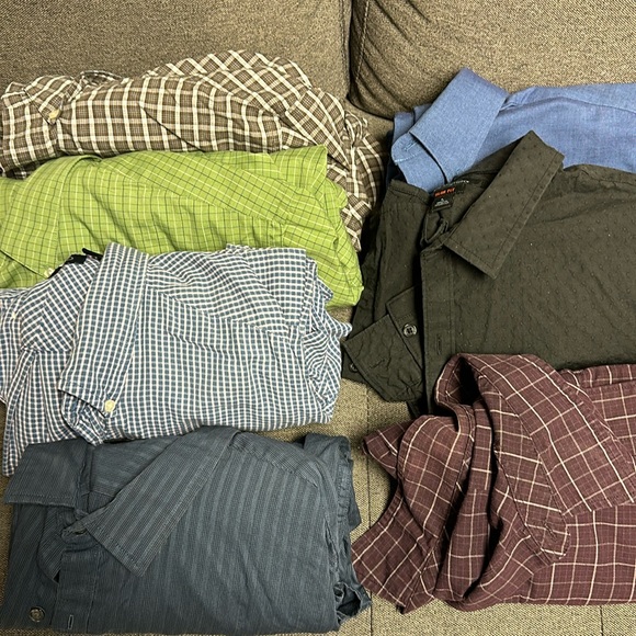 Other - MENS Bundle of dress shirts 7 🔥